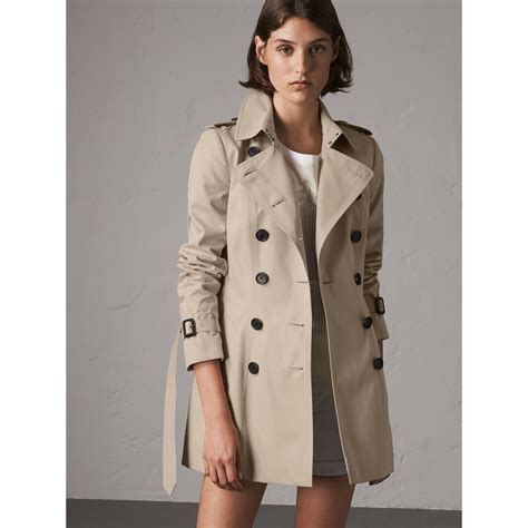 burberry womens trench coat short